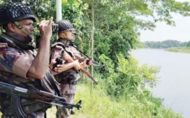 সিলেট সীমান্তে বিএসএফের গুলি, তাৎক্ষণিক বিজিবির পাল্টা ফায়ার #7